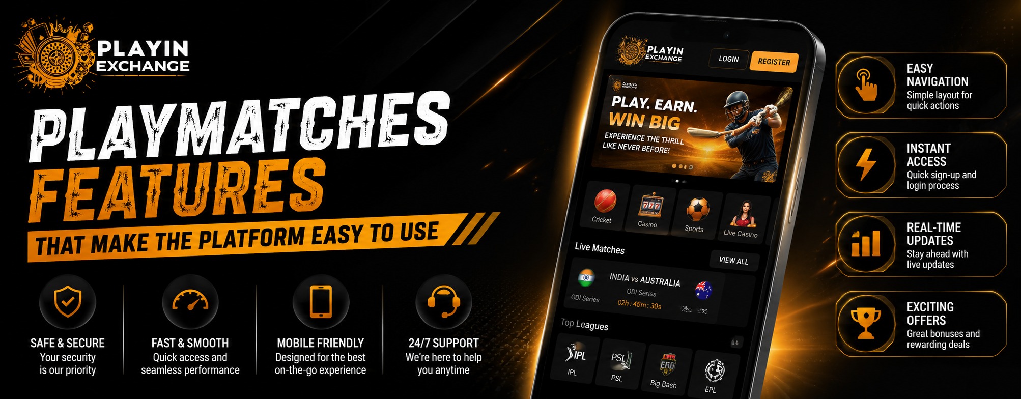Playmatches Features That Make the Platform Easy to Use