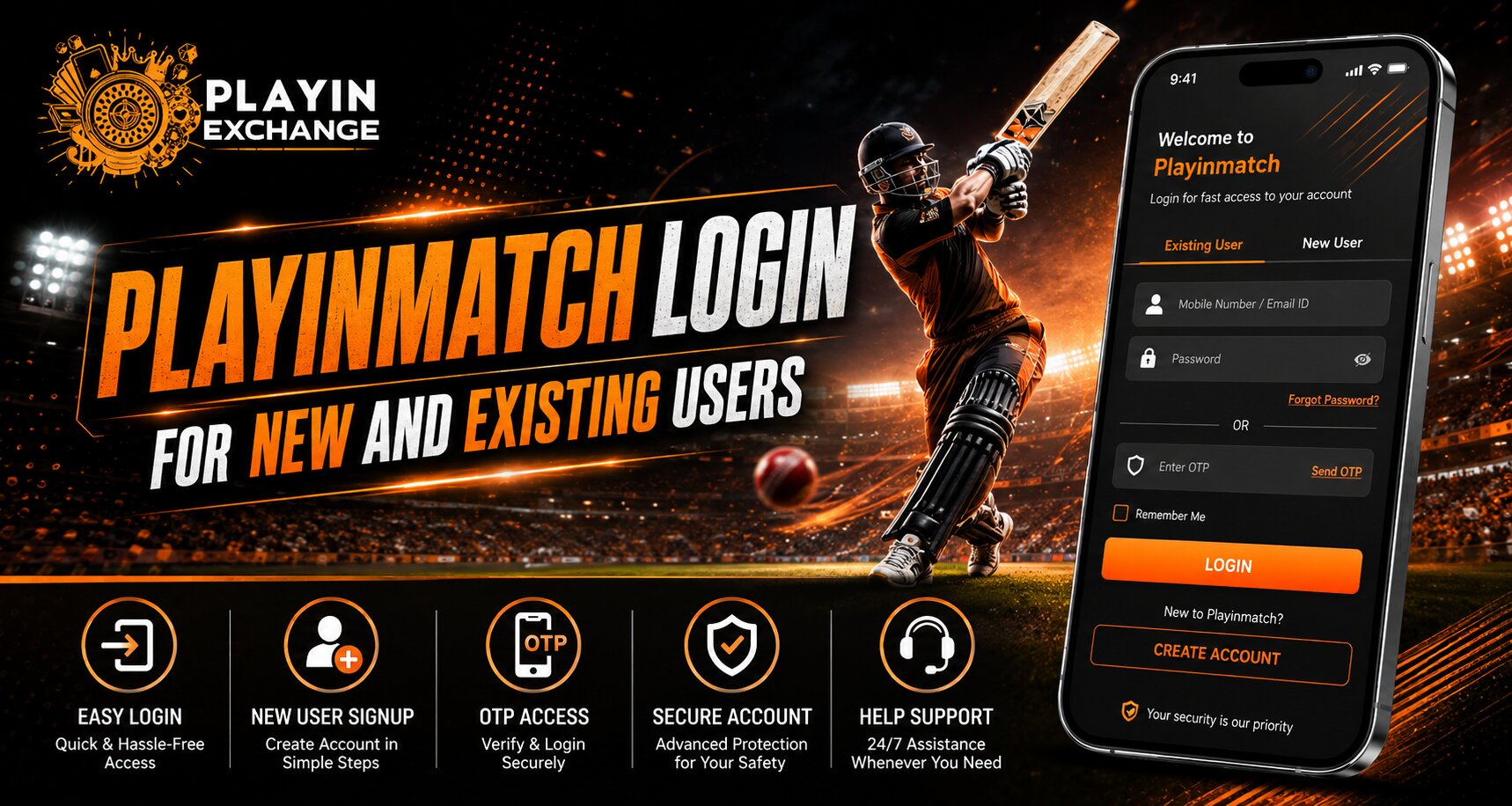 Playinmatch Login for New and Existing Users