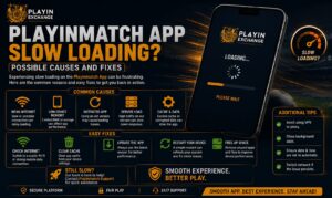 Playinmatch App Slow Loading? Possible Causes and Fixes