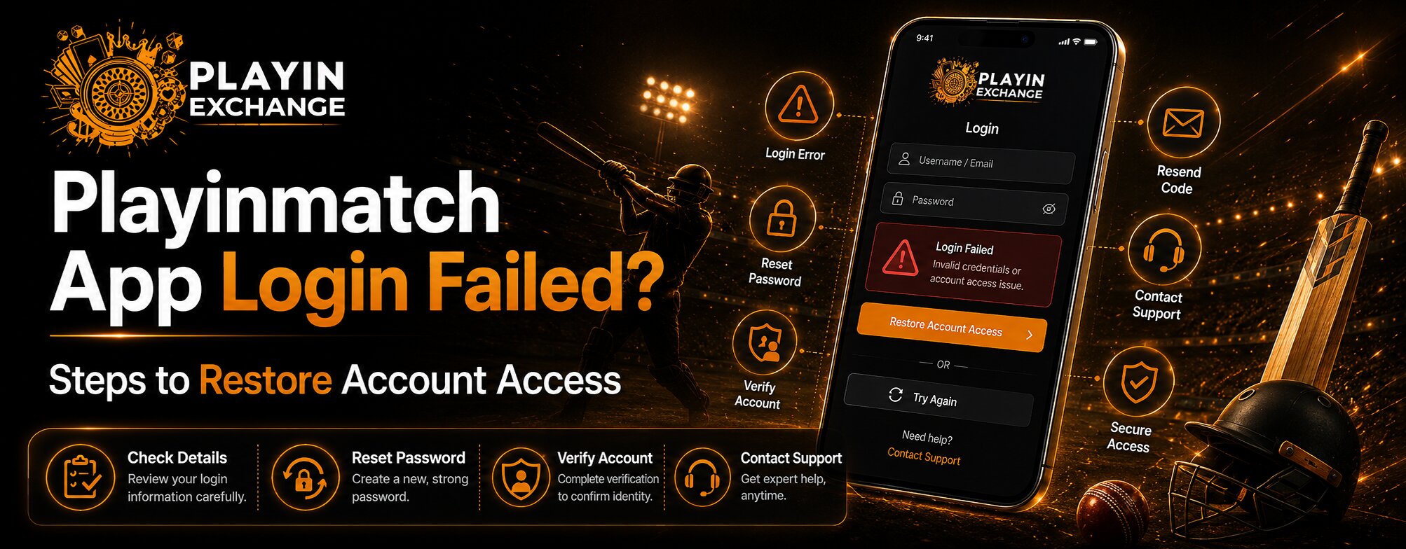 Playinmatch App Login Failed? Steps to Restore Account Access