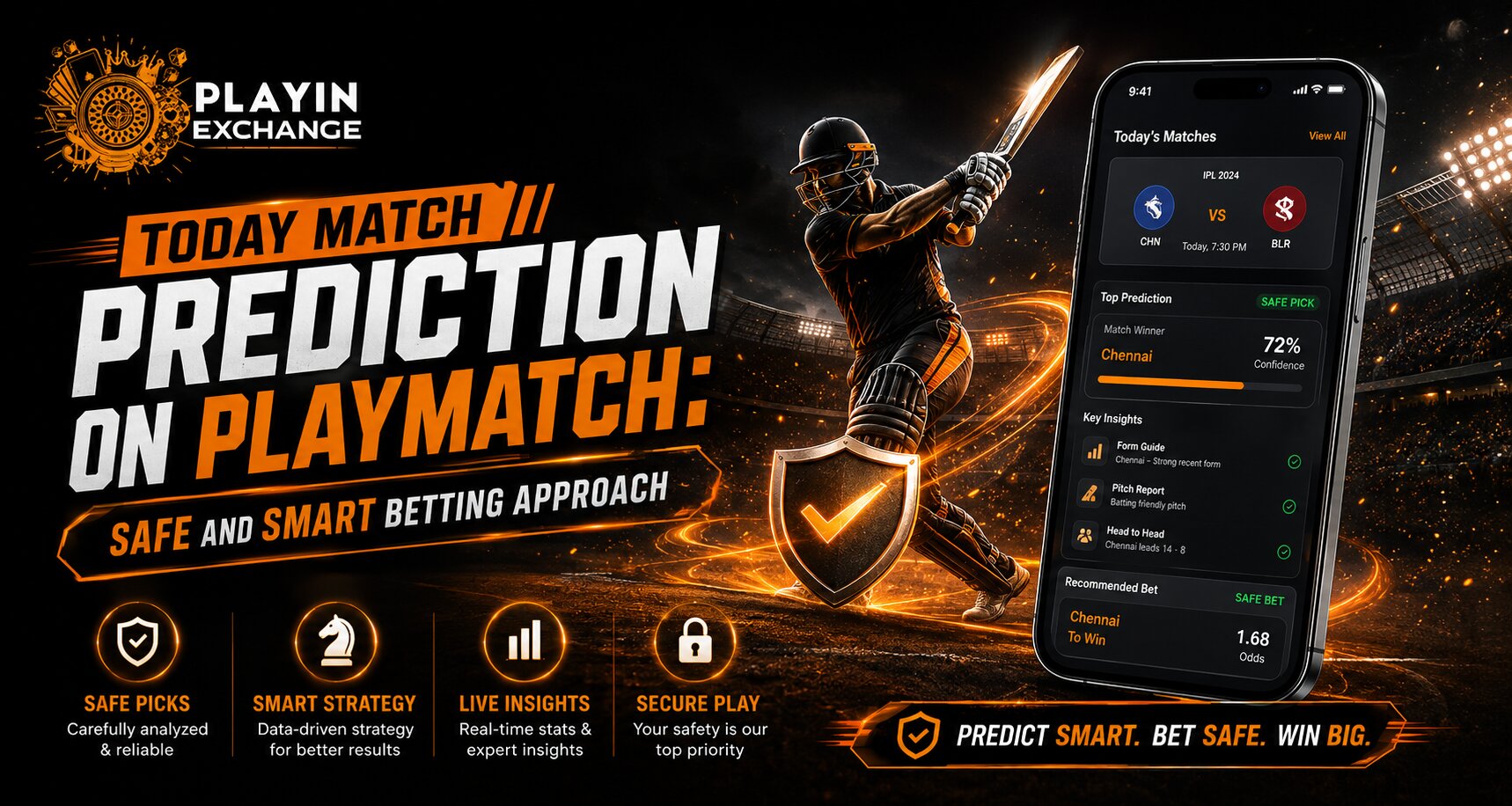 Today Match Prediction on Playmatch: Safe and Smart Betting Approach