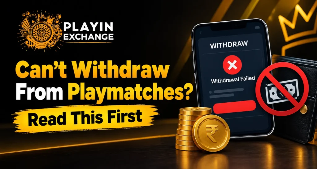 Can’t Withdraw From Playmatches? Read This First