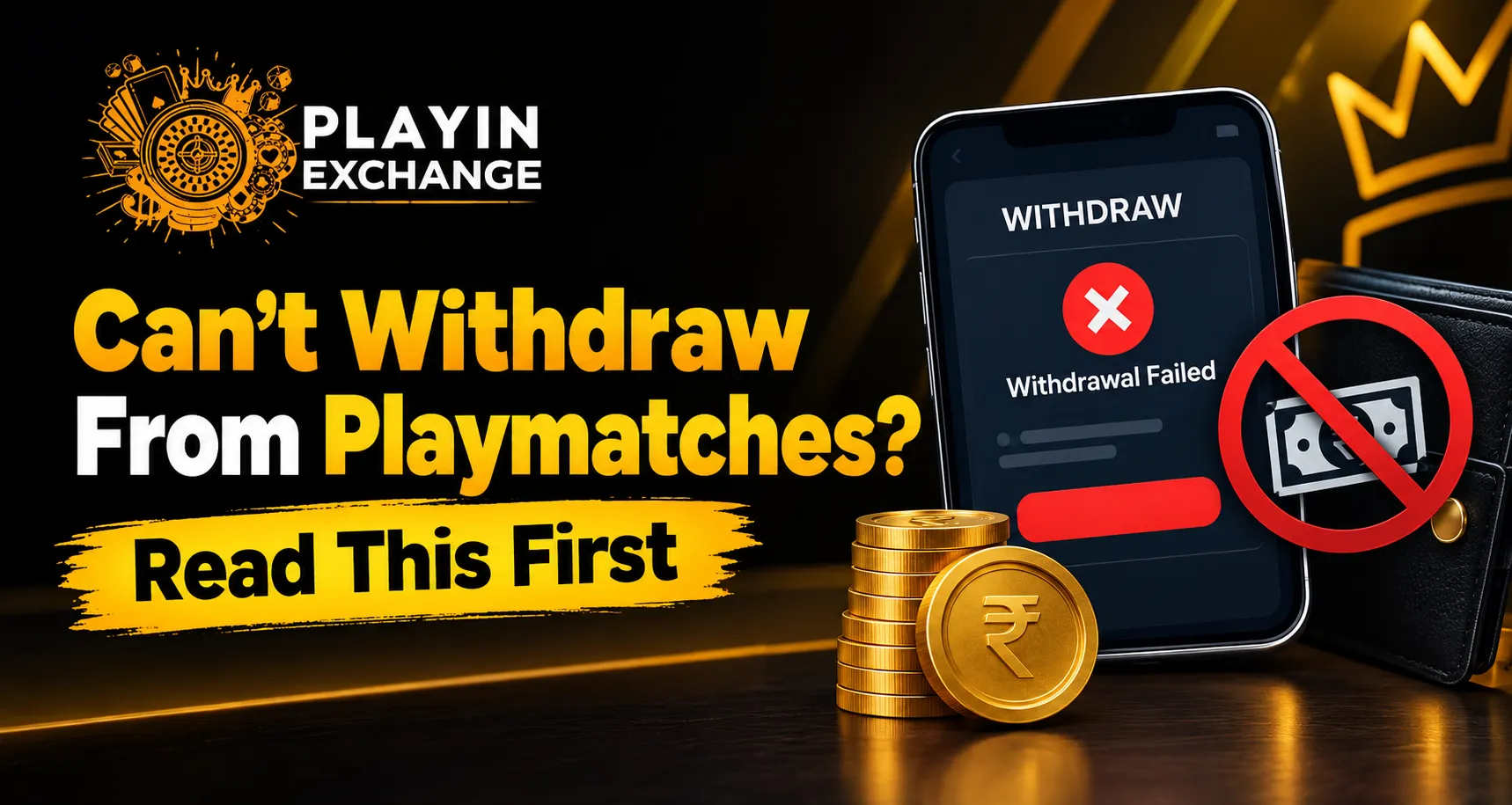 Can’t Withdraw From Playmatches? Read This First