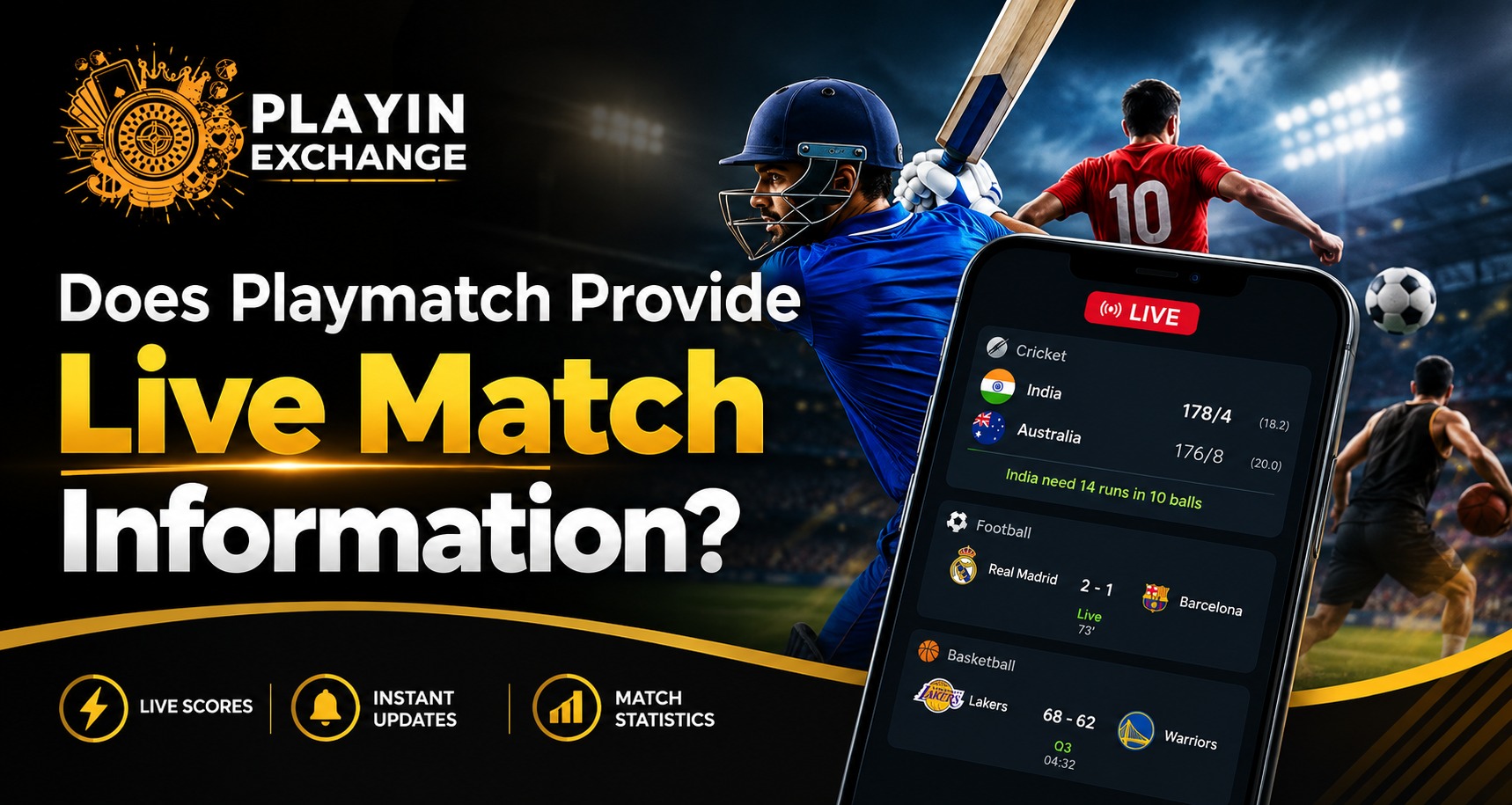 Does Playmatch Provide Live Match Information?
