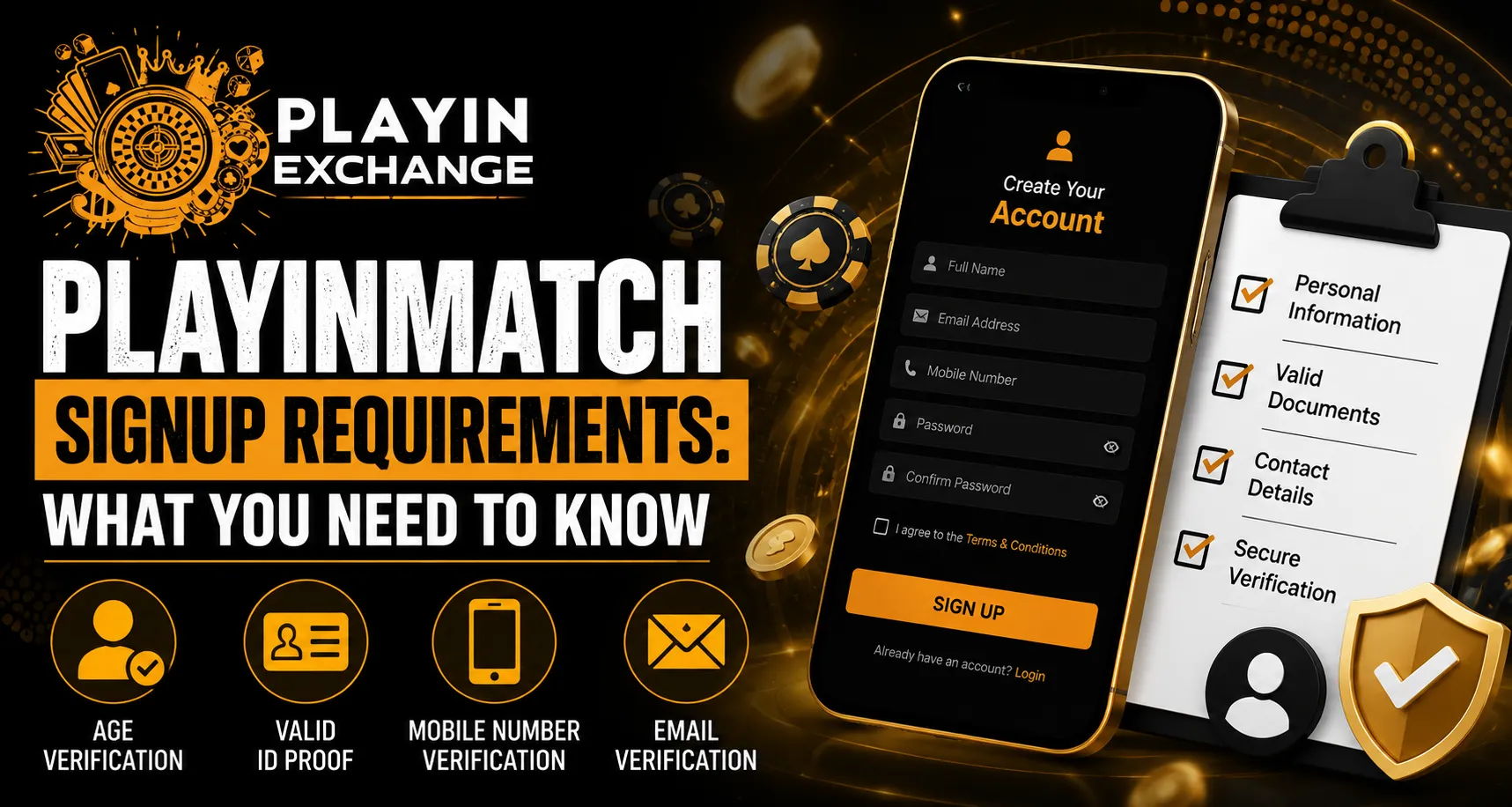 Playinmatch Signup Requirements: What You Need to Know