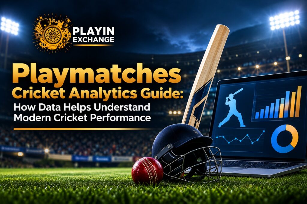 Playmatches Cricket Analytics Guide: How Data Helps Understand Modern Cricket Performance