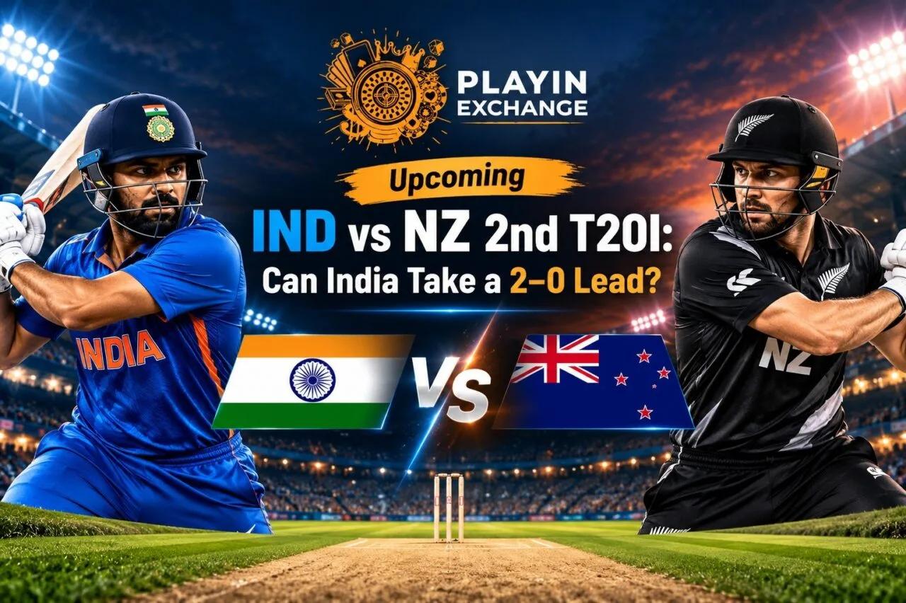 Upcoming IND vs NZ 2nd T20I Can India Take a 2–0 Lead? Playmatches