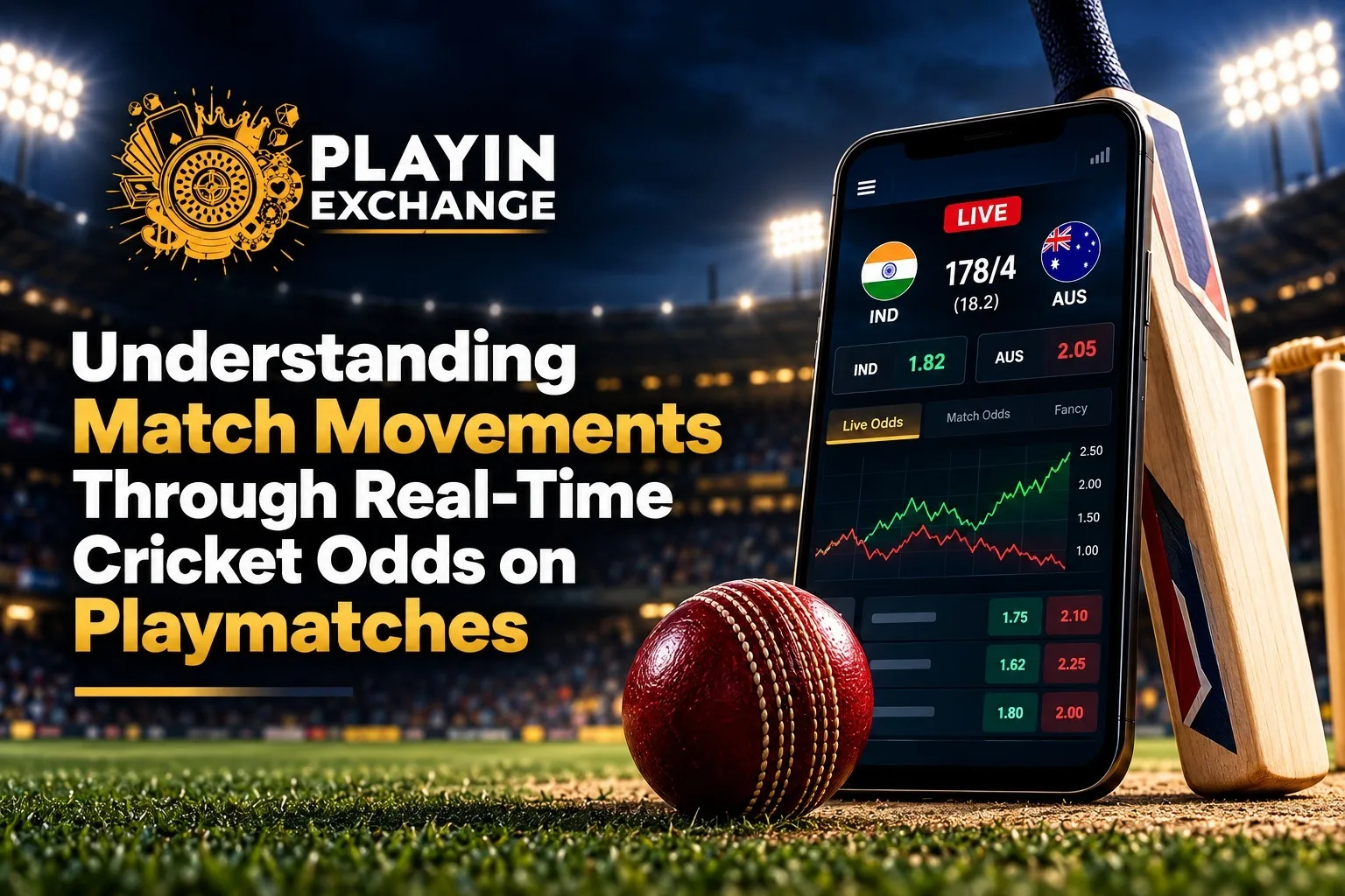 Understanding Match Movements Through Real-Time Cricket Odds on Playmatches