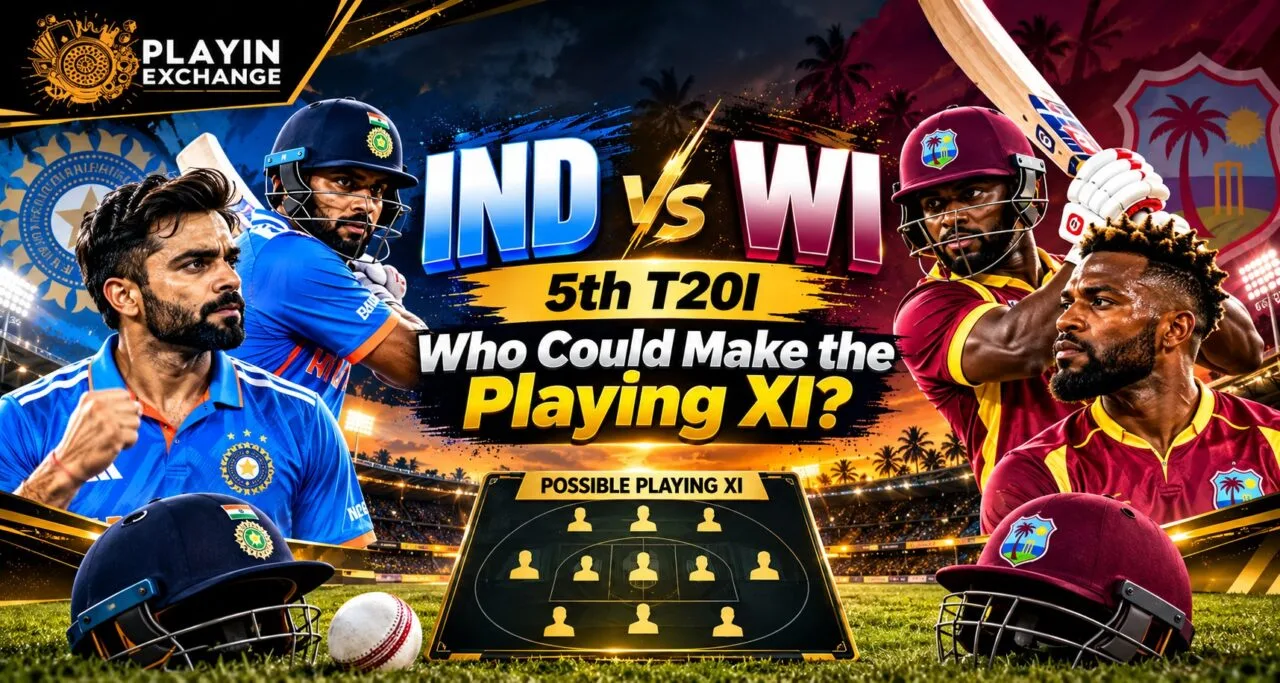 IND vs WI 5th T20I Who Could Make the Playing XI?