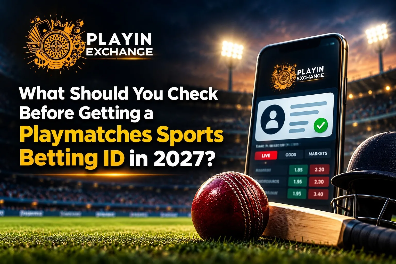 What Should You Check Before Getting a Playmatches Sports Betting ID in 2027?